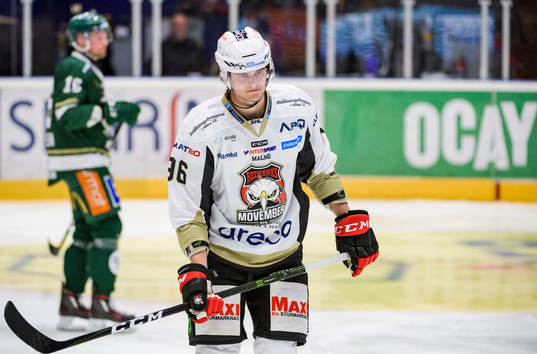 Malmö Redhawks Kim Rosdahl deppar
