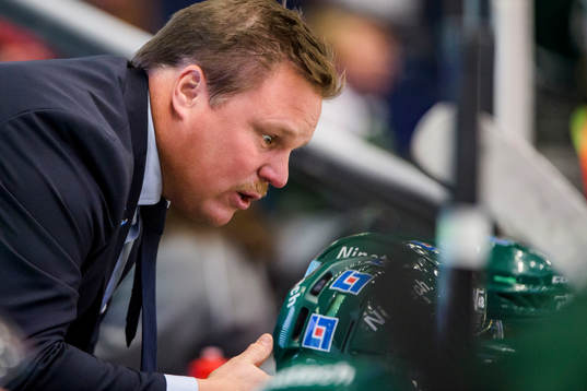 Färjestads Tränare Leif Carlsson