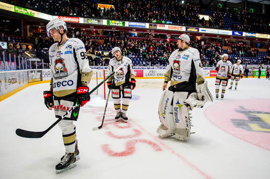 Malmö Redhawks Kim Rosdahl, Konstantin Komarek och