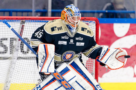 Växjös målvakt Viktor Andrén