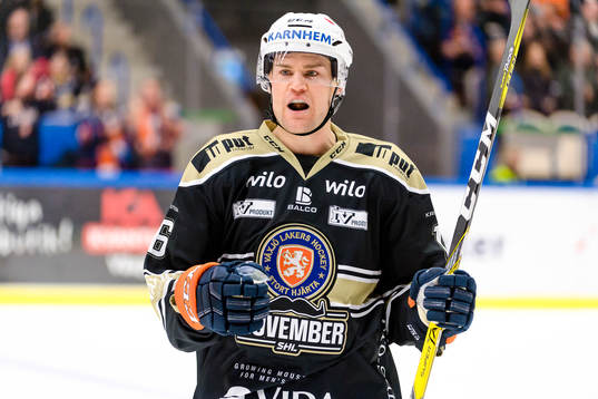 Växjös Geoff Platt jublar