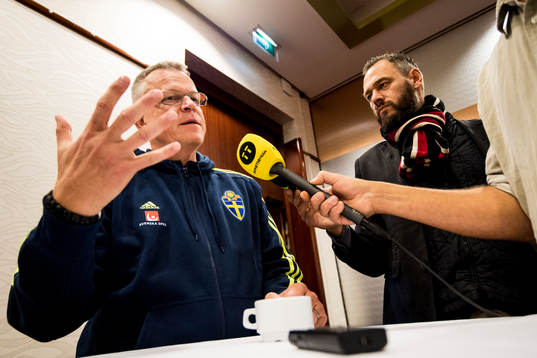 Sveriges förbundskapten Janne Andersson
