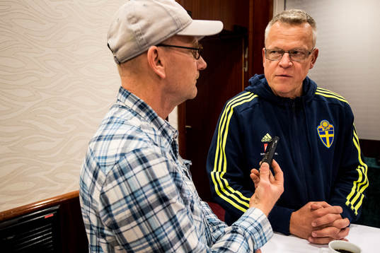 Sveriges förbundskapten Janne Andersson