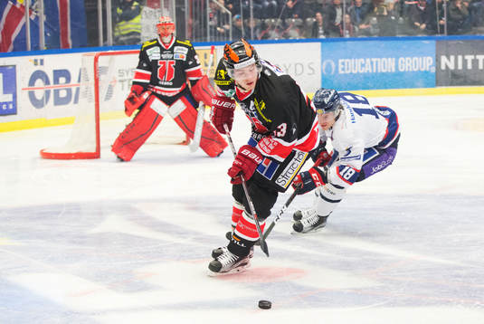 Örebros Bobbo Petersson och Linköpings Jakob Lilja