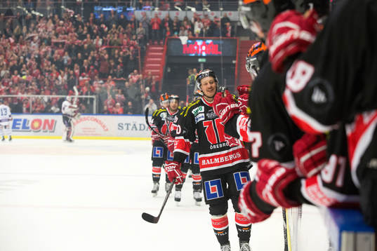 Örebros Marcus Weinstock jublar