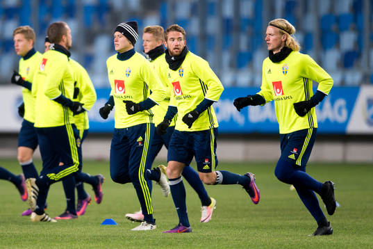 Viktor Claesson, Marcus Rohdén och Oscar Hiljemark
