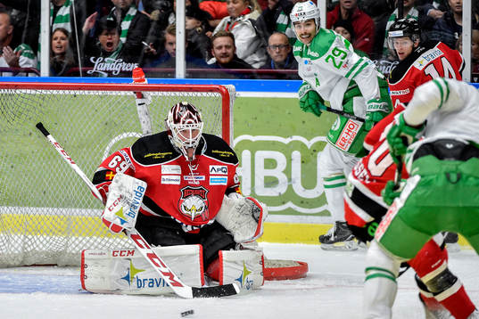 Malmö Redhawks målvakt Oscar Alsenfelt