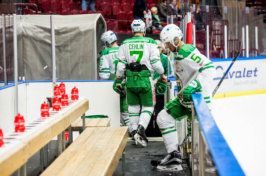 Rögles Christopher Liljewall, Patrik Cehlin och Alen Bibic