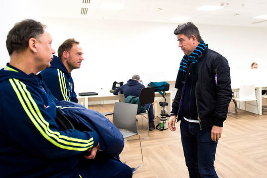 Sveriges medansvariga Niklas Bodell och Andreas Granqvist