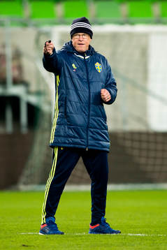 Sveriges förbundskapten Janne Andersson