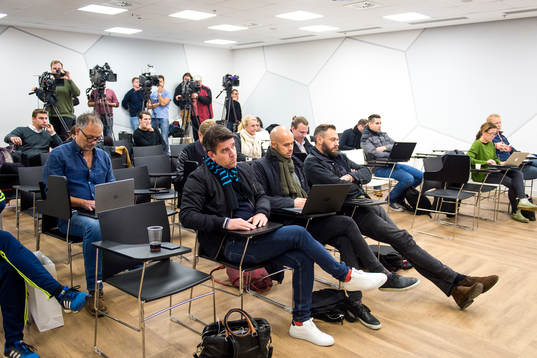 Journalisten Patrick Ekwall och övrig media