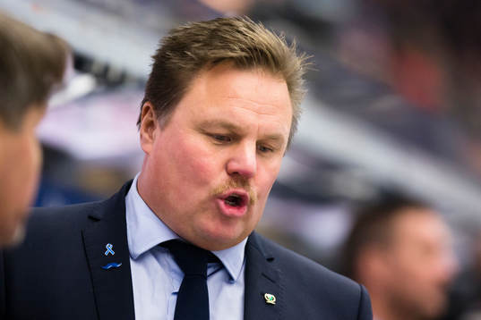 Färjestads Tränare Leif Carlsson