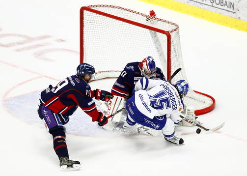 Målchans för Leksands Johan Porsberger
