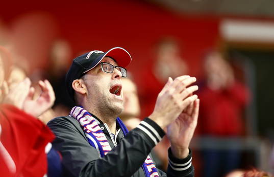 Linköpings supporters jublar