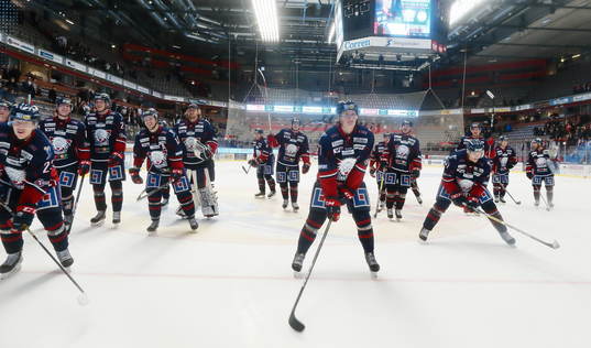 Linköpings supporters jublar