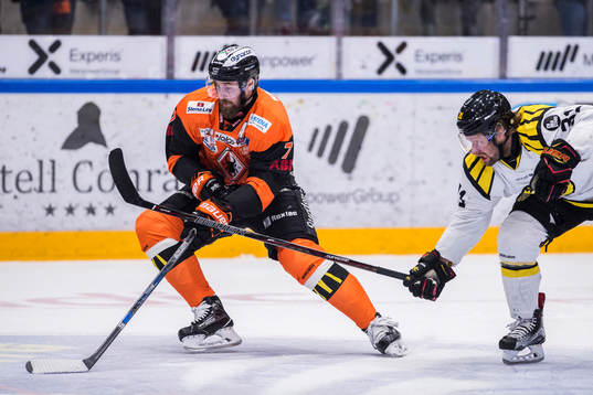 Karlskronas Mattias Karlsson och Brynäs Jonathan Granström