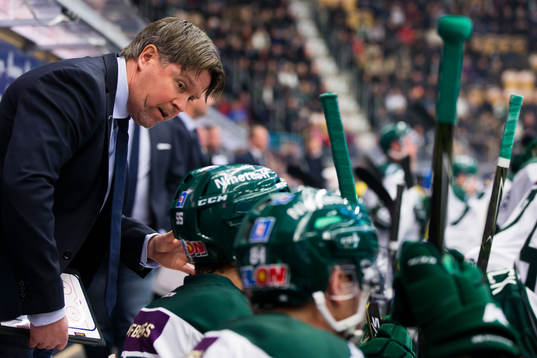 Färjestads assisterande tränare Anders Karlsson