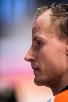 Karlskronas Alexander Bergström utan hjälm