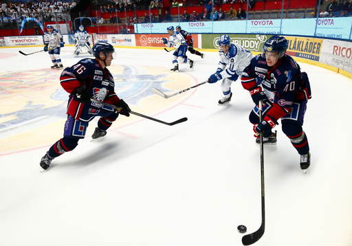 Linköpings Mathis Olimb och Ken Andre Olimb