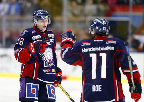 Linköpings Emil Kristensen jublar
