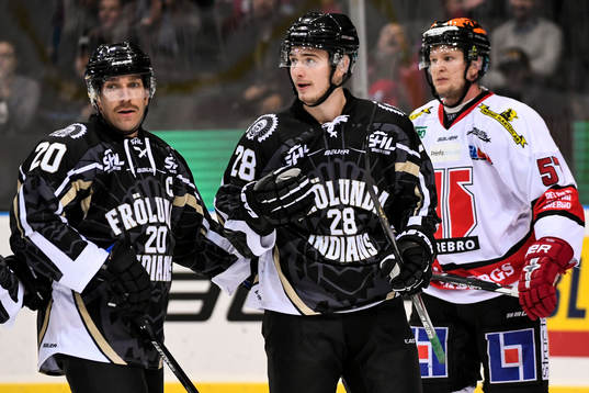 Frölundas Joel Lundqvist och Johan Sundström jublat