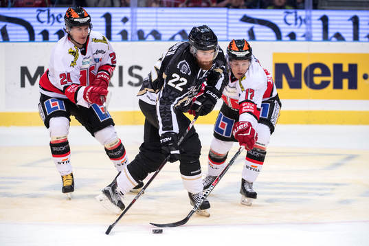 Örebros Petr Zamorsky, Frölundas Robin Figren och