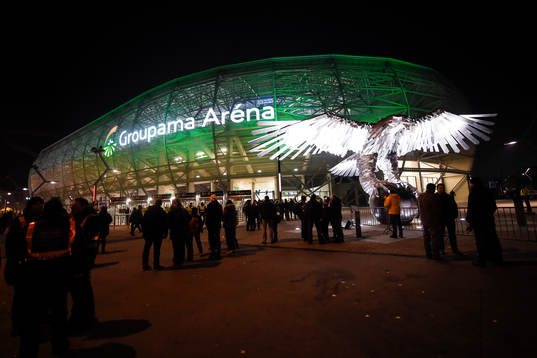 Exteriör Groupama Arena