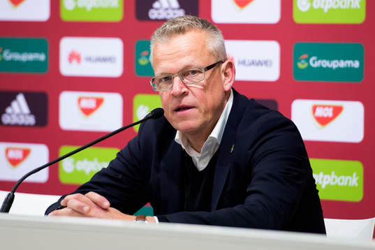 Sveriges förbundskapten Janne Andersson på