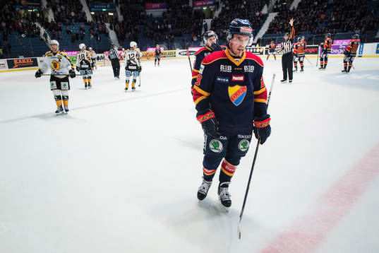 Djurgårdens Matt Anderson deppar