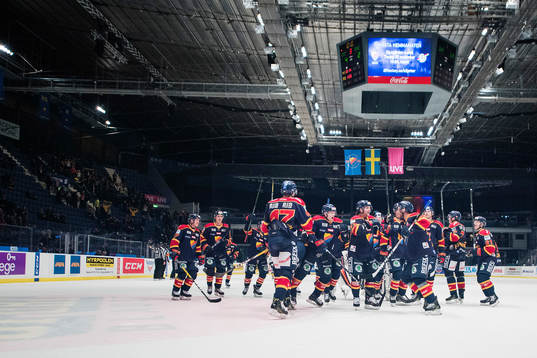 Djurgårdens spelare jublar