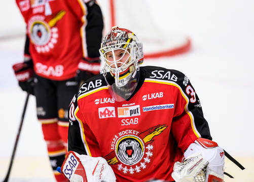 Luleås målvakt Filip Gustavsson