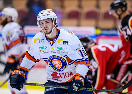 Växjös Dennis Everberg deppar