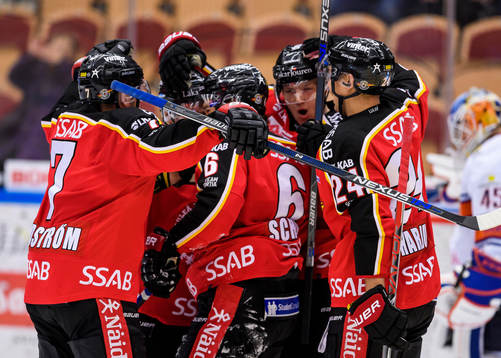 Luleåspelarna jublar
