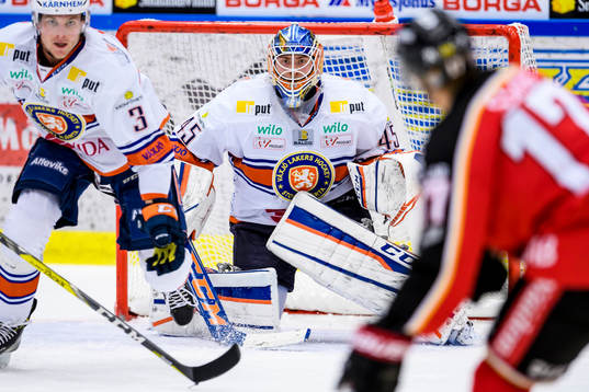 Växjös målvakt Viktor Andrén