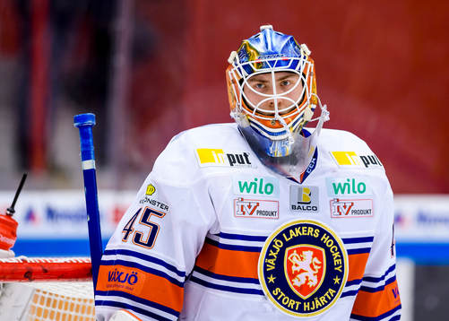 Växjös målvakt Viktor Andrén