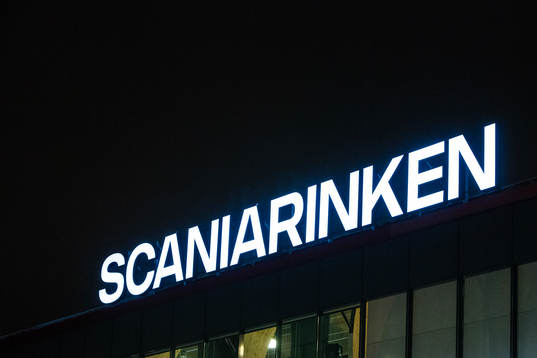Exteriör av Scaniarinken