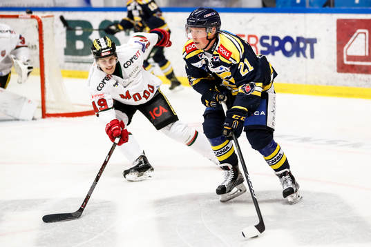 Modos Axel Eidstedt och Södertäljes Johan Skinnars