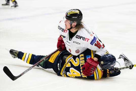 Modos Andreas Heier trycker ner Södertäljes Simon