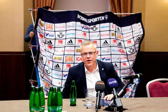 Sveriges förbundskapten Janne Andersson