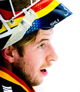 Djurgårdens målvakt Adam Reideborn