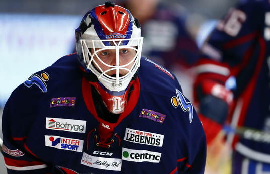 Linköpings målvakt Marcus Högberg