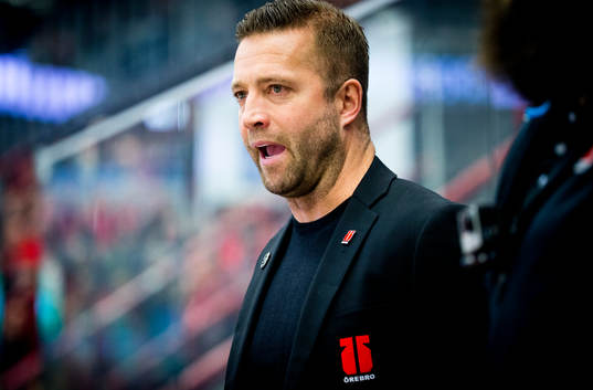 Örebros tränare Johan Tornberg