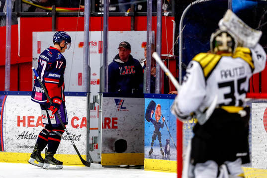 Linköpings Henrik Törnqvist fick matchstraff