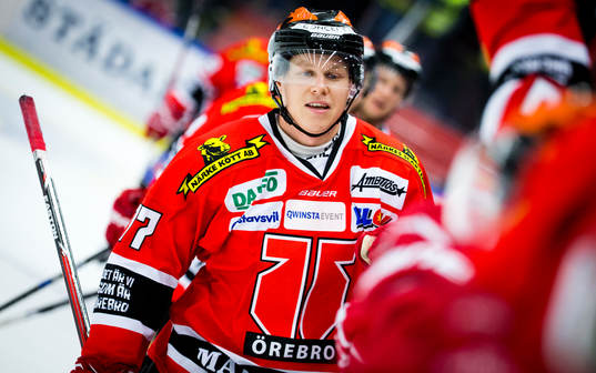 Örebros Daniel Viksten gör 3-0 och jublar