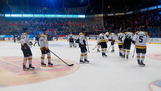 Brynäs spelare deppar