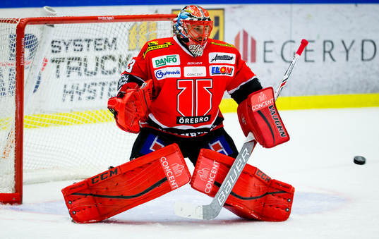 Örebros målvakt Julius Hudacek