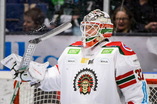 Frölundas målvakt Johan Gustafsson
