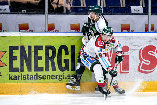 Färjestads Ole-Kristian Tollefsen och Frölundas Casey