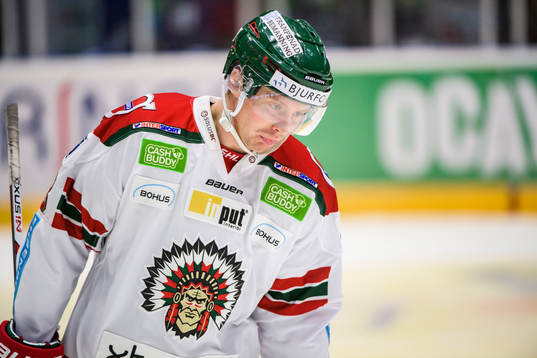 Frölundas John Nyberg deppar