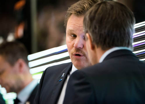 Färjestads Tränare Leif Carlsson